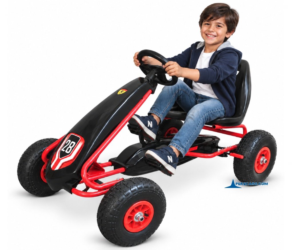 Kart a pedales Champion Black Edition vista principal