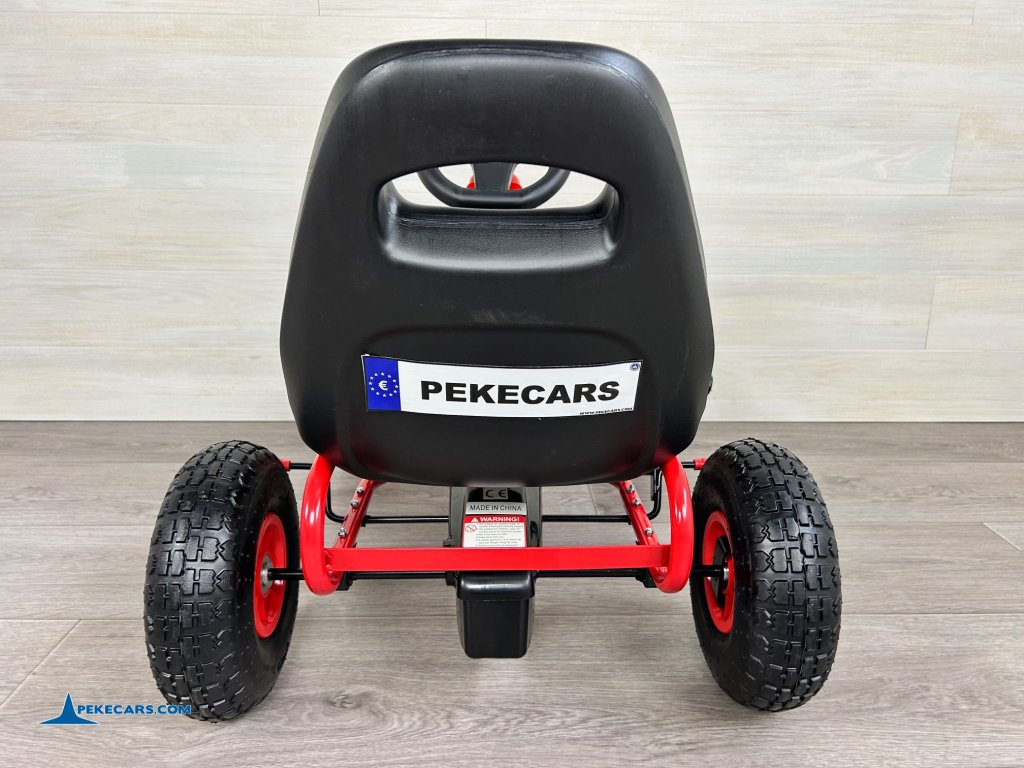 Kart a pedales Champion Red Edition parte trasera