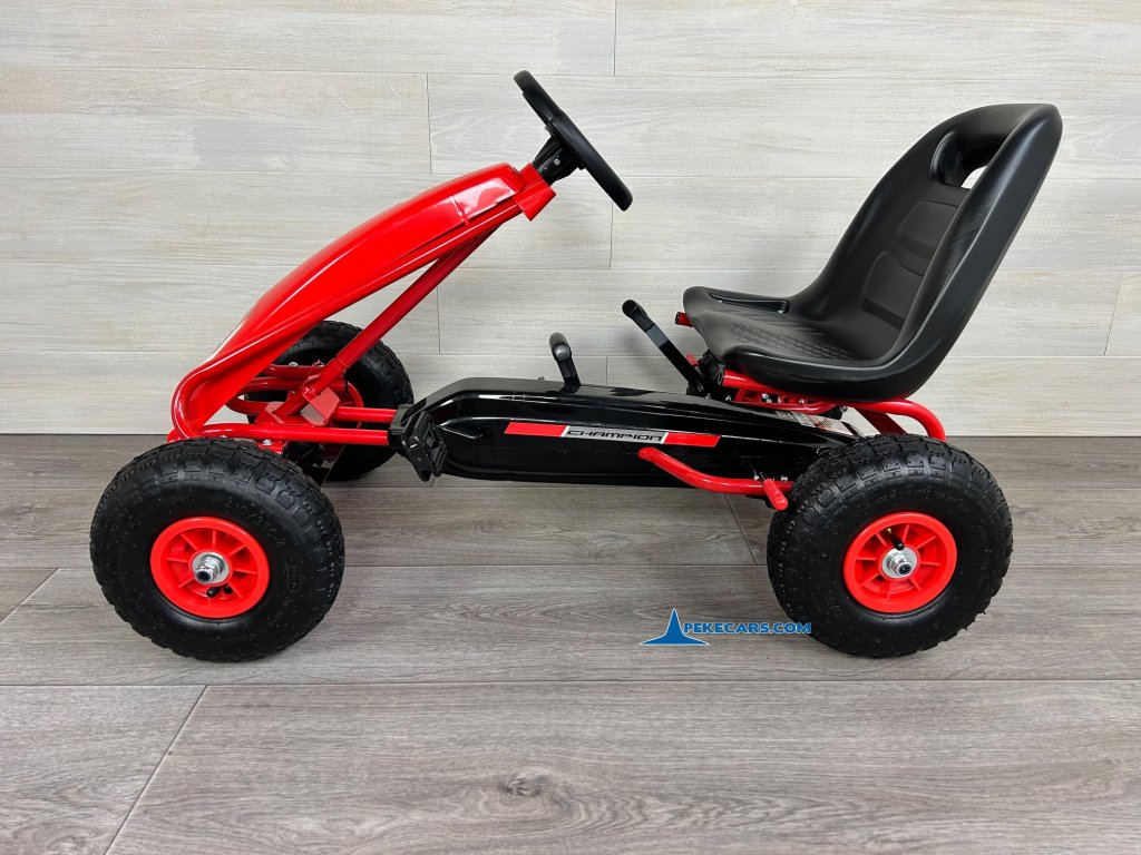 Kart a pedales Champion Red Edition lado