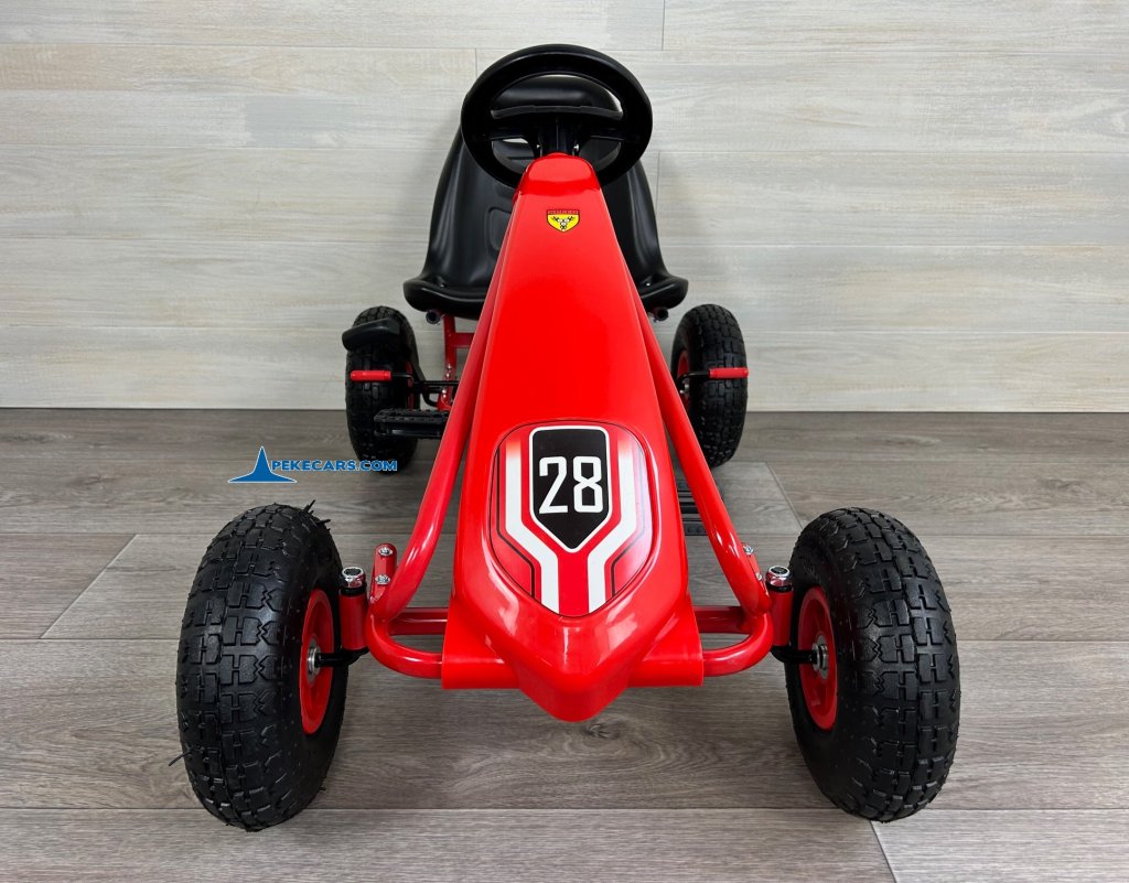Kart a pedales Champion Red Edition frontal