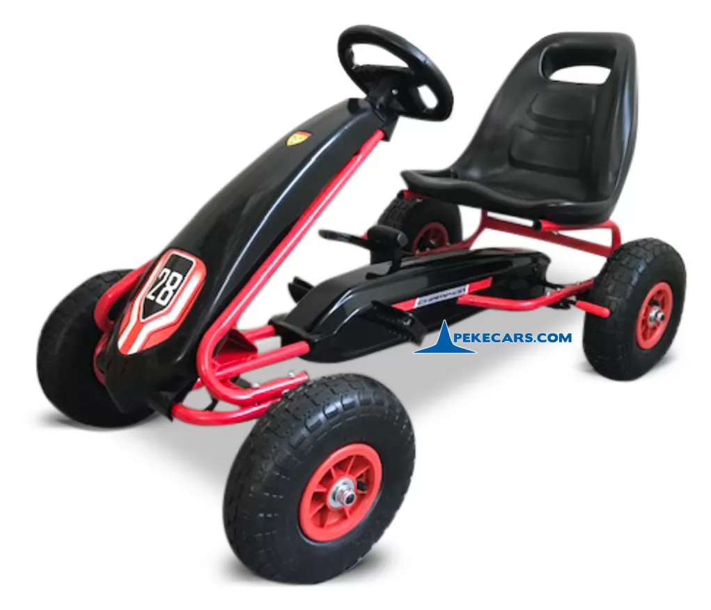 Kart a pedales Champion Black Edition vista principal
