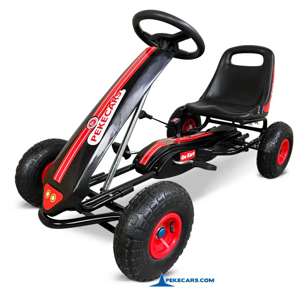 Kart de pedales GC001 negro vista principal