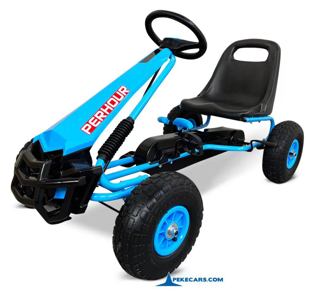 Kart a pedales PERHOUR Azul