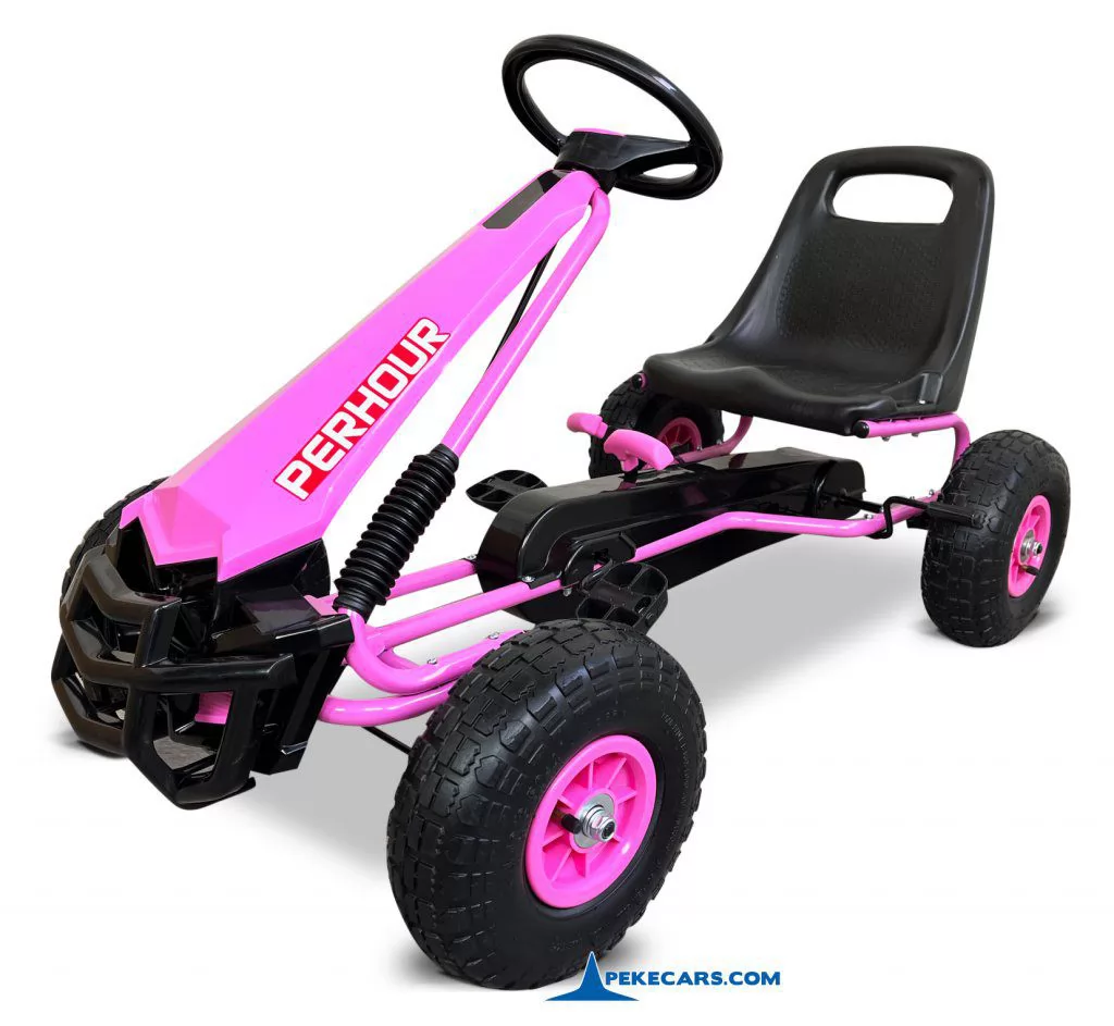 Kart a pedales PERHOUR Rosa
