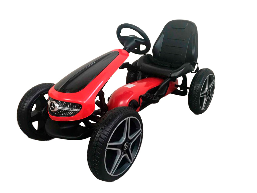 Kart a pedales Mercedes Rojo