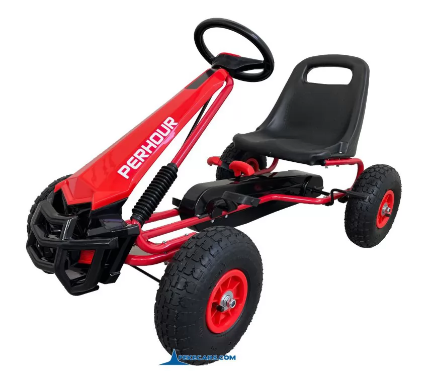 Kart a pedales PERHOUR Rojo