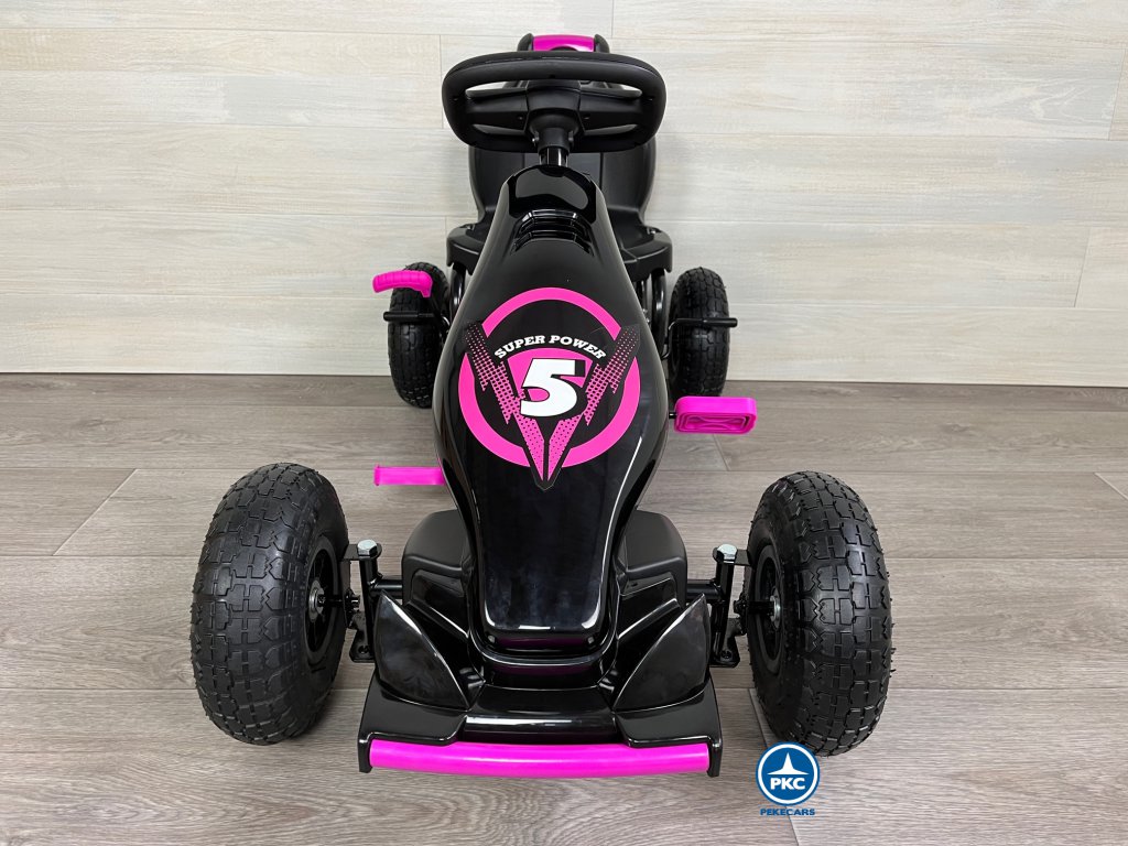 Kart a pedales G18 Rosa