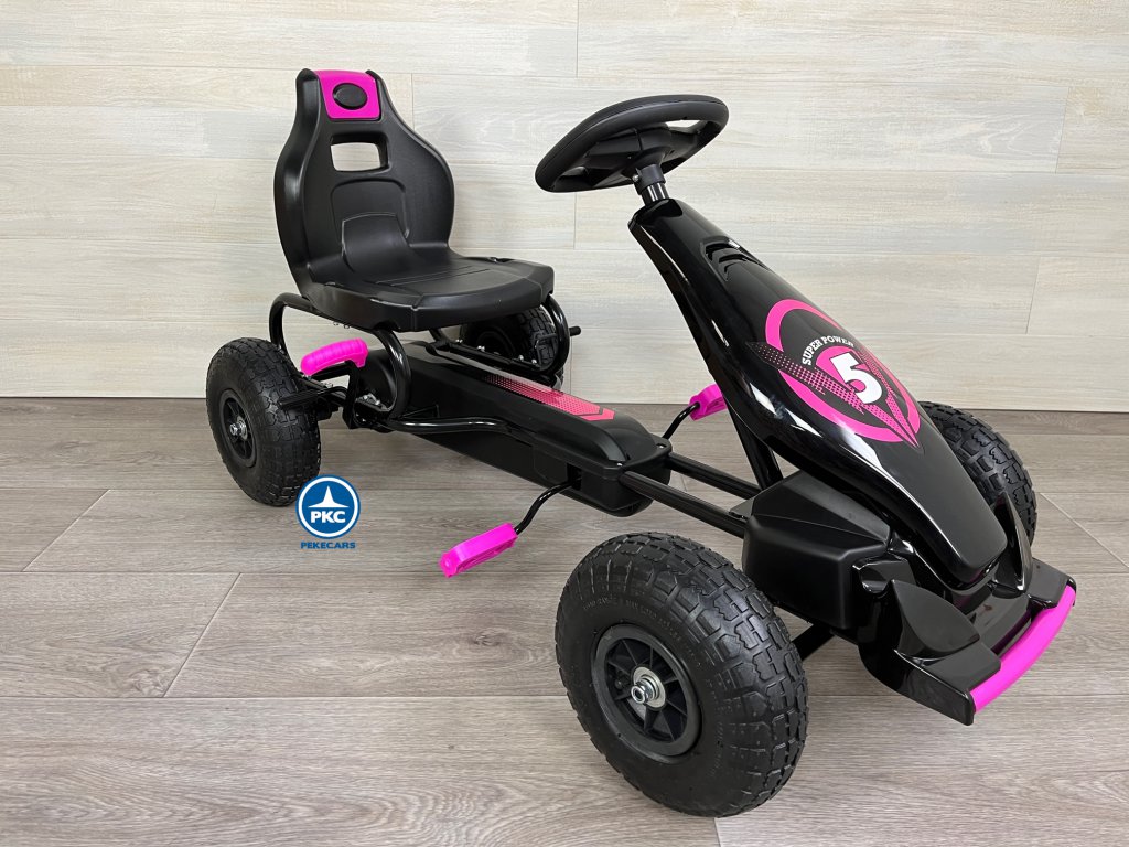 Kart a pedales G18 Rosa