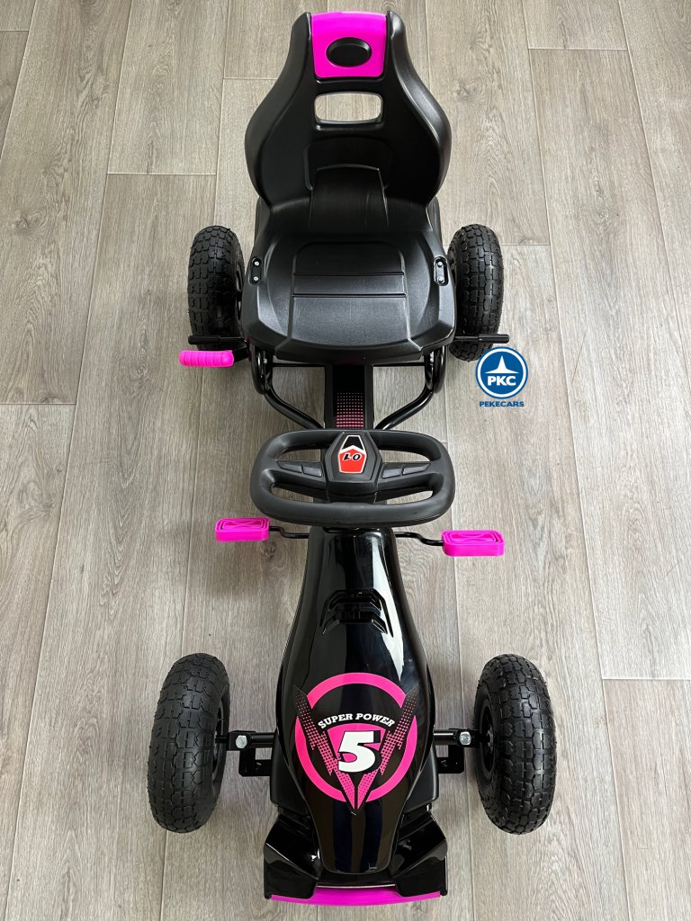 Kart a pedales G18 Rosa