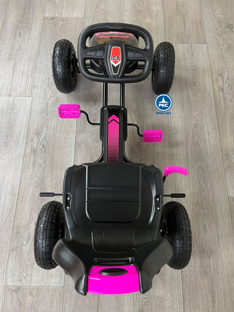 Kart a pedales G18 Rosa