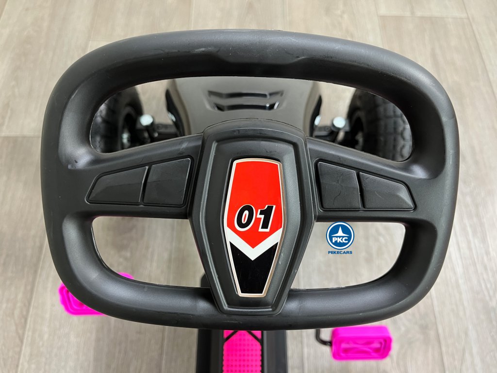 Kart a pedales G18 Rosa