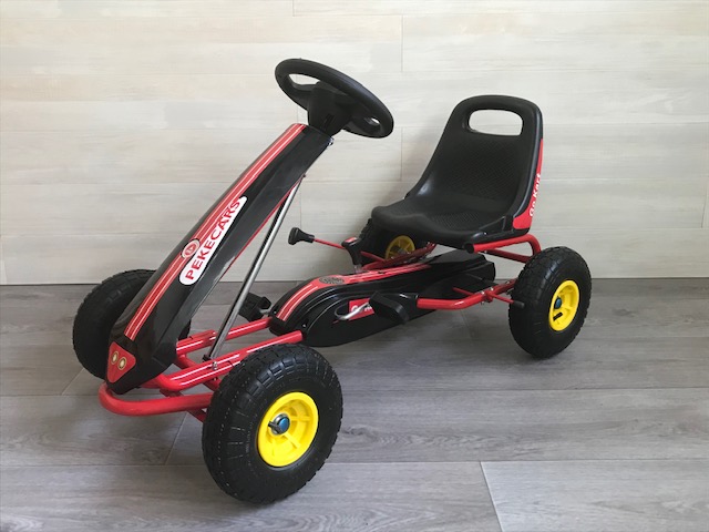 Kart de pedales GC001 rojo vista principal