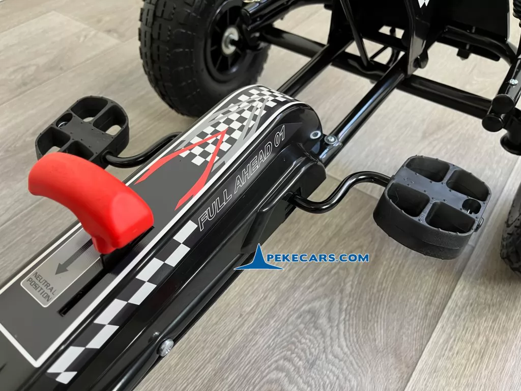 Kart de pedales A15 Negro pedales