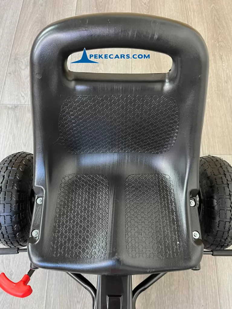 Kart de pedales A15 Negro asiento