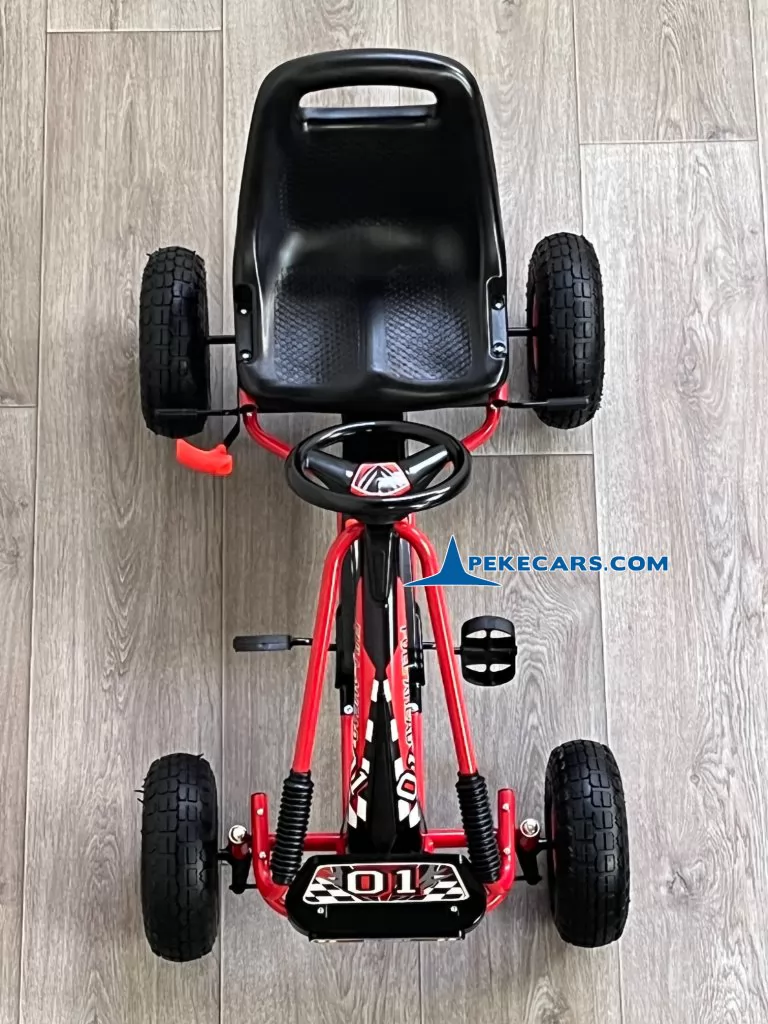 Kart de pedales A15 Rojo y Negro