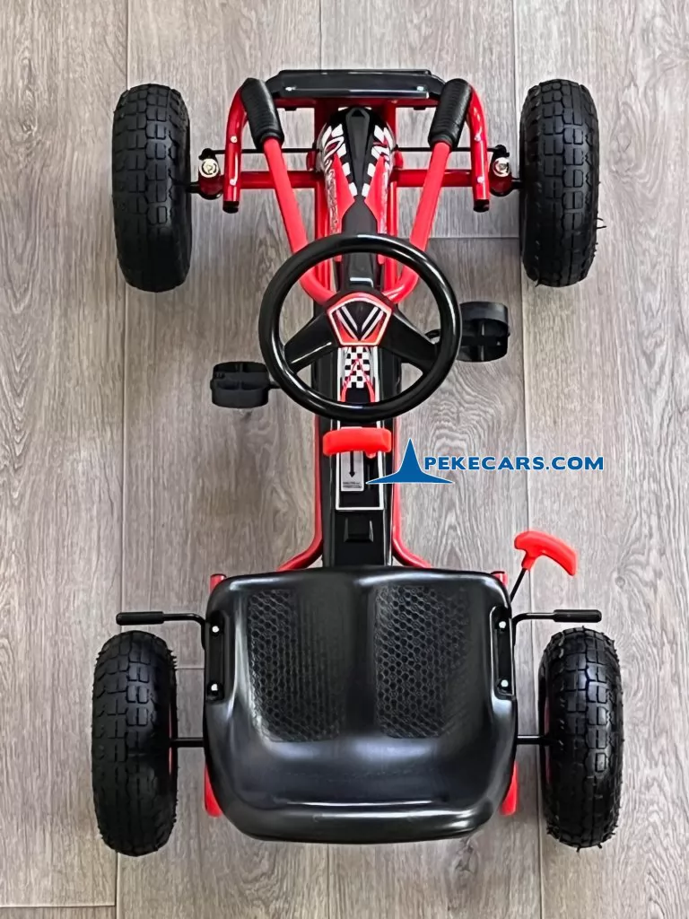 Kart de pedales A15 Rojo y Negro
