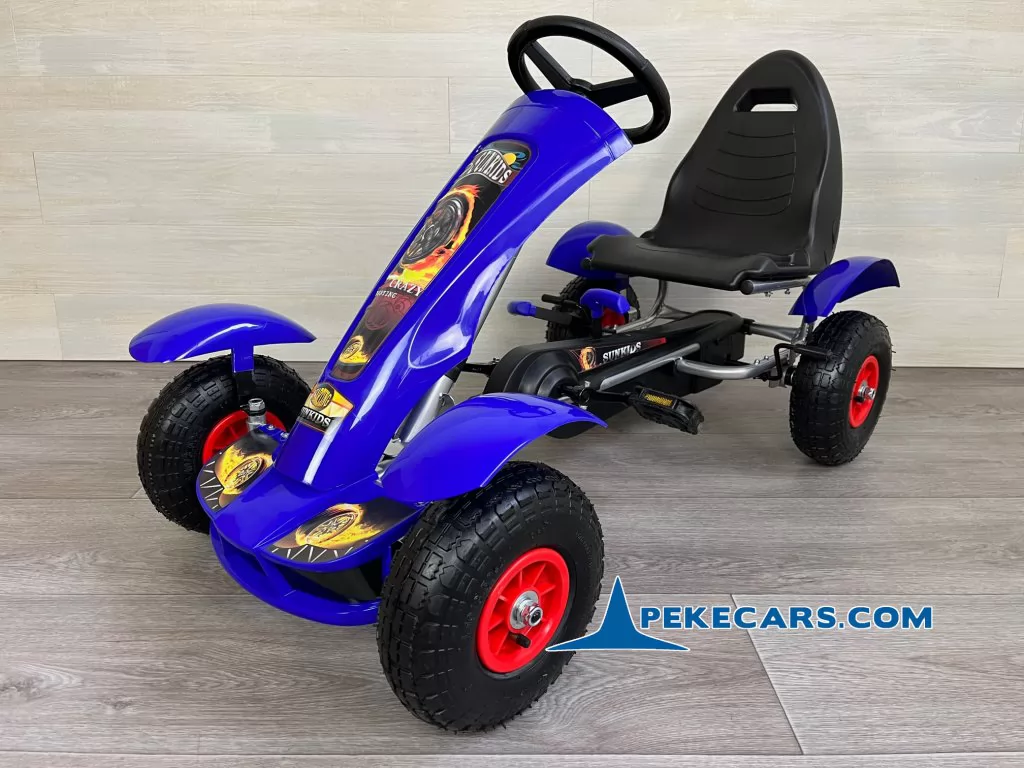 Kart a pedales Pekecars F618 Azul