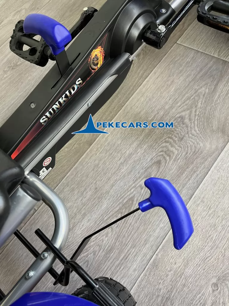 Kart a pedales Pekecars F618 Azul freno de mano
