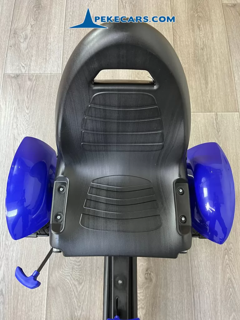 Kart a pedales Pekecars F618 Azul asiento