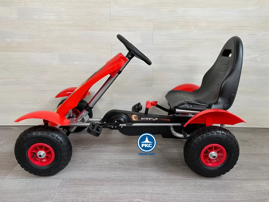 Kart a pedales Pekecars F618 Rojo