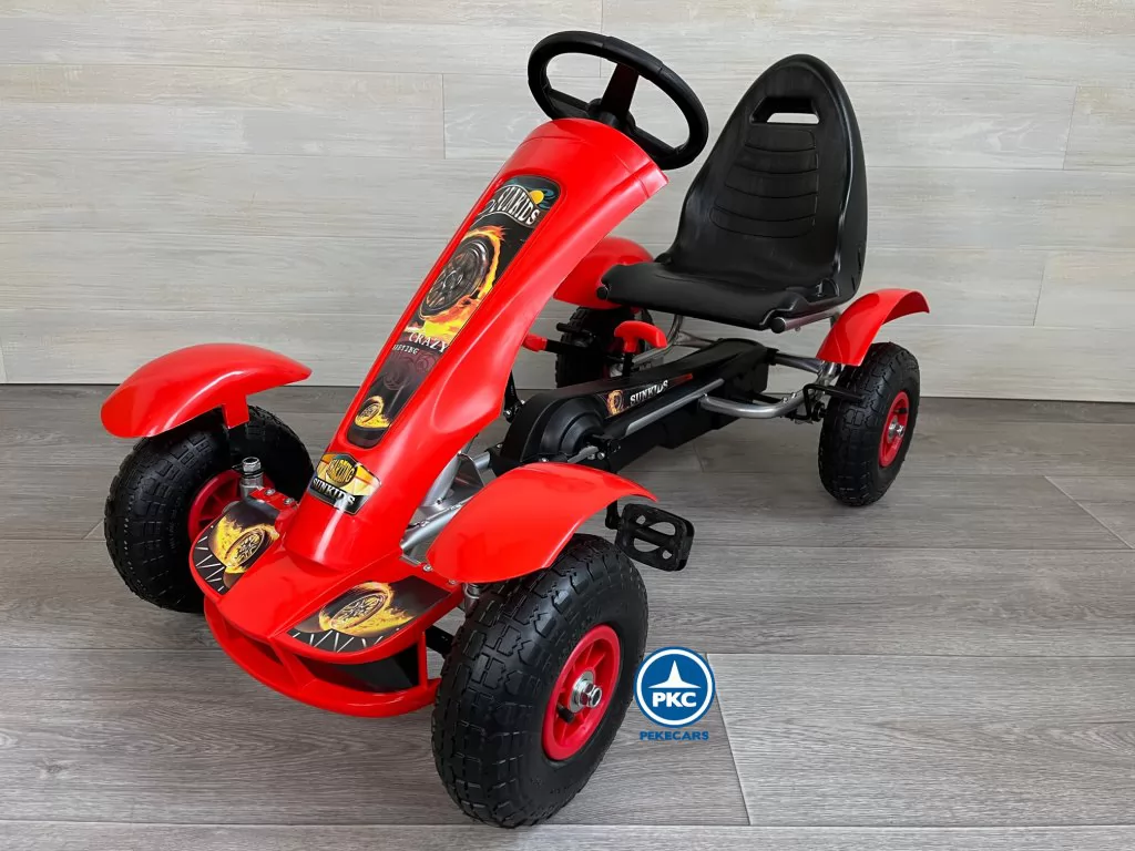 Kart a pedales Pekecars F618 Rojo