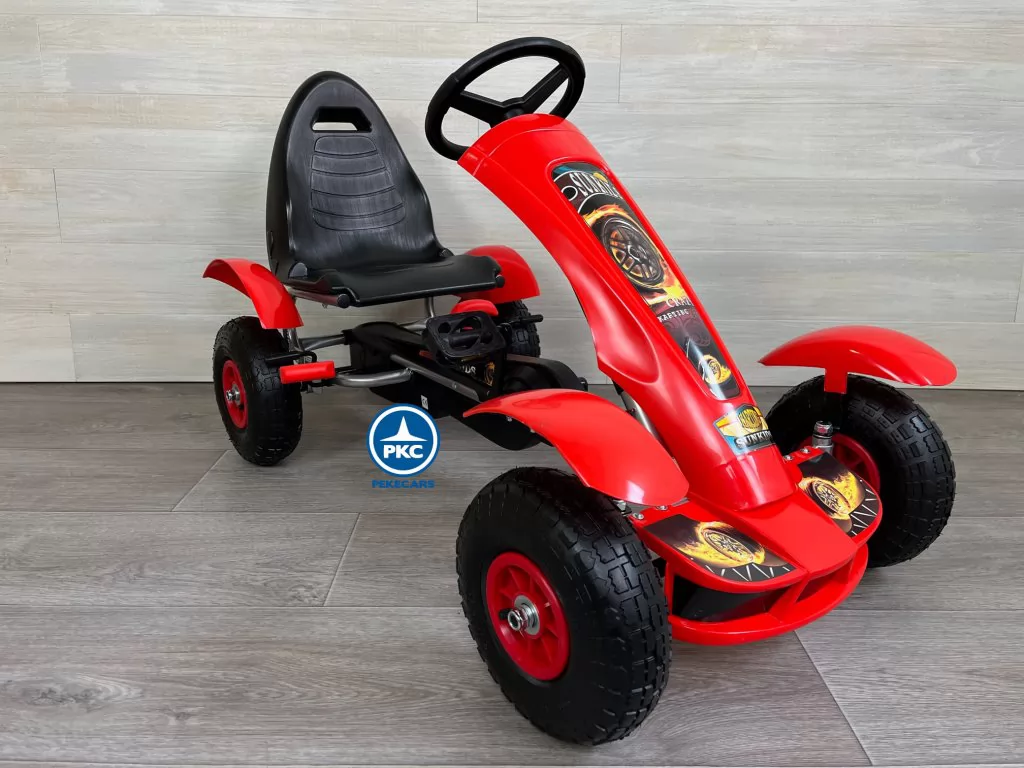 Kart a pedales Pekecars F618 Rojo