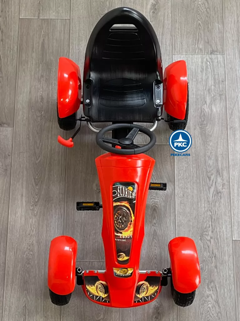 Kart a pedales Pekecars F618 Rojo
