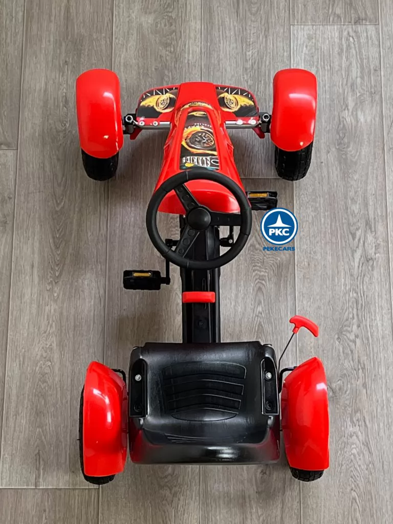 Kart a pedales Pekecars F618 Rojo