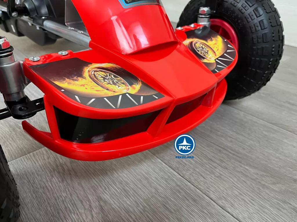 Kart a pedales Pekecars F618 Rojo