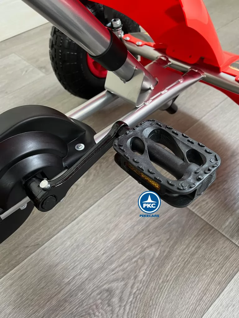 Kart a pedales Pekecars F618 Rojo