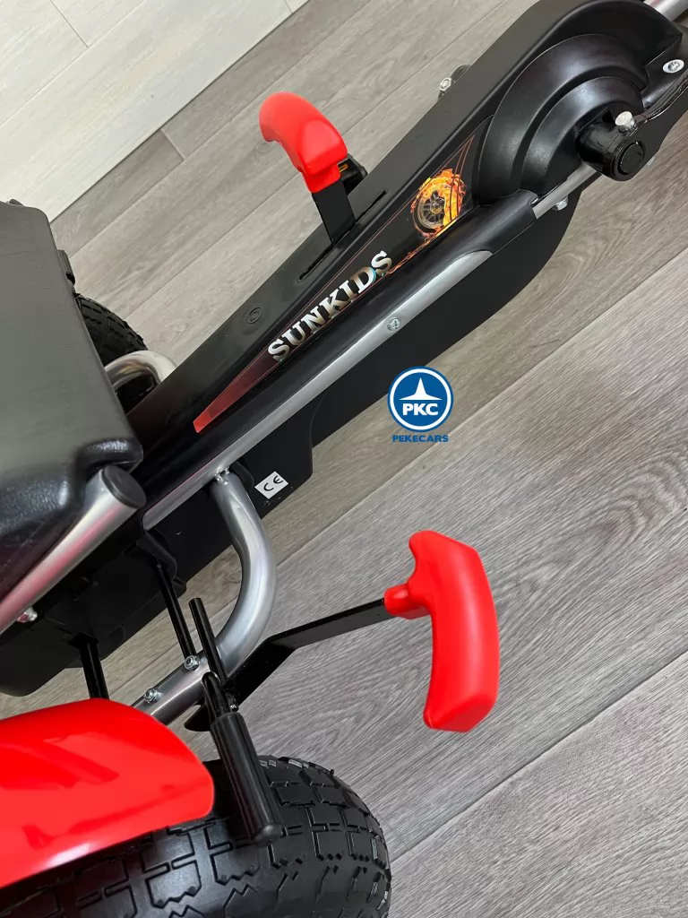Kart a pedales Pekecars F618 Rojo