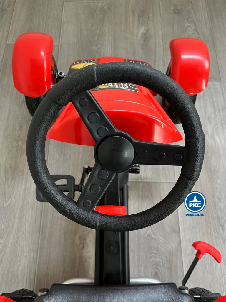 Kart a pedales Pekecars F618 Rojo