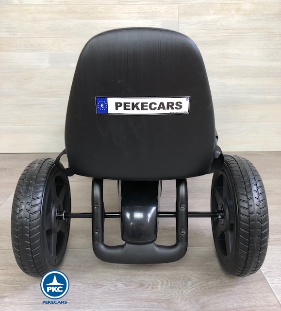 Kart a pedales Mercedes Negro parte trasera