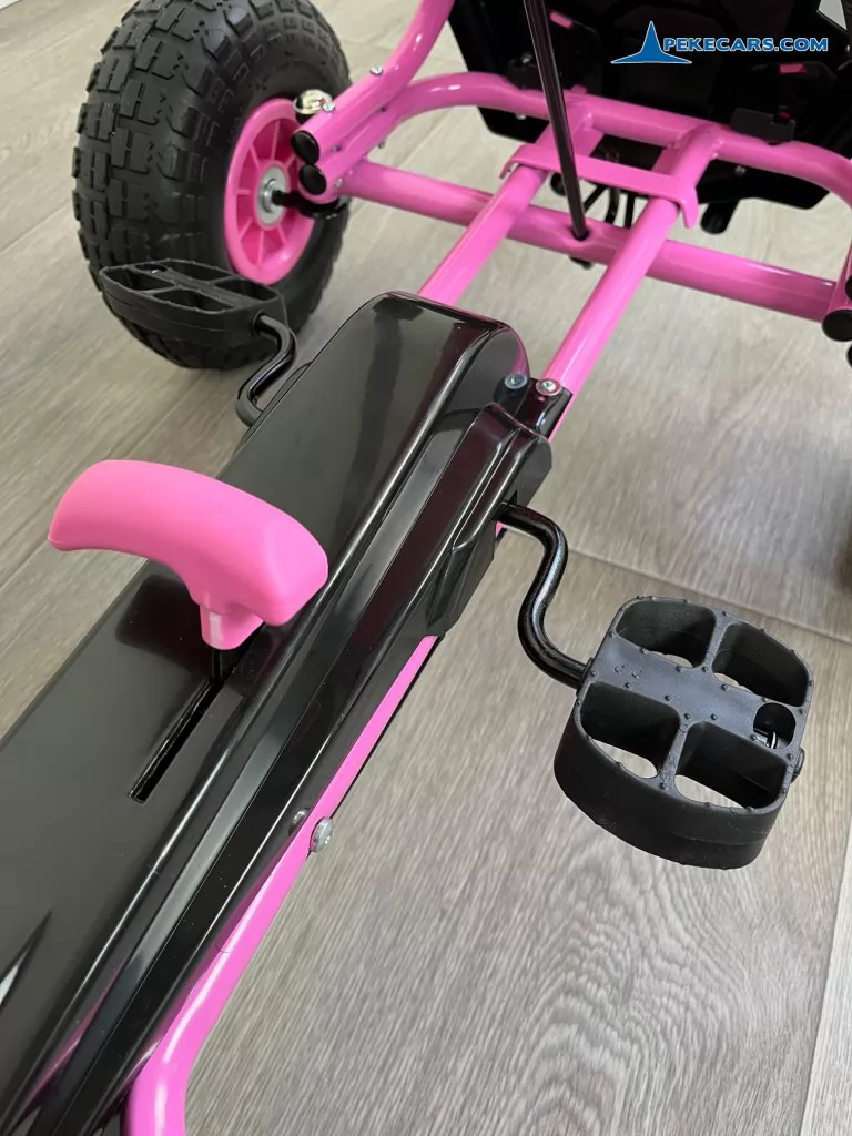 Kart a pedales PERHOUR Rosa pedales