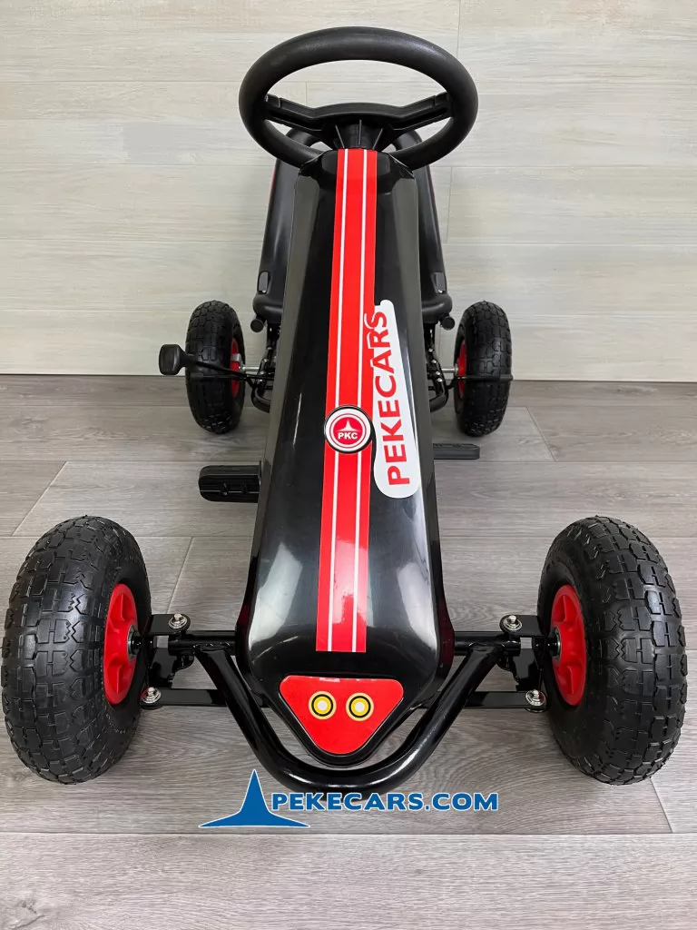 Kart de pedales GC001 negro frontal