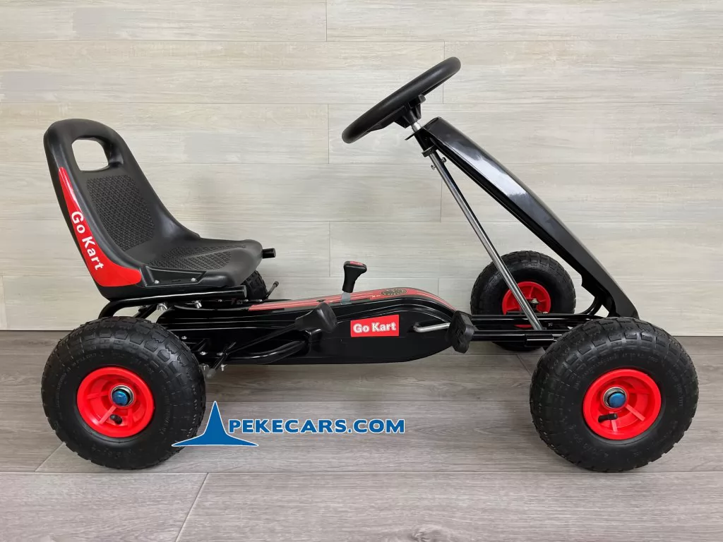 Kart de pedales GC001 negro lateral