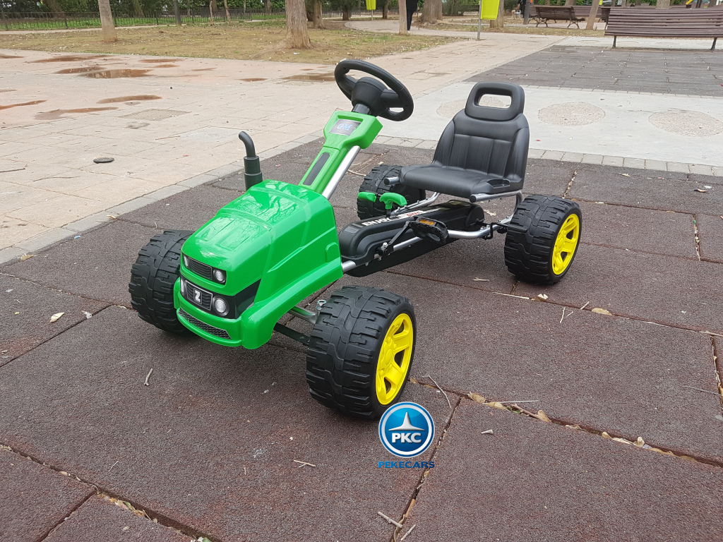 Kart a pedales John deere style