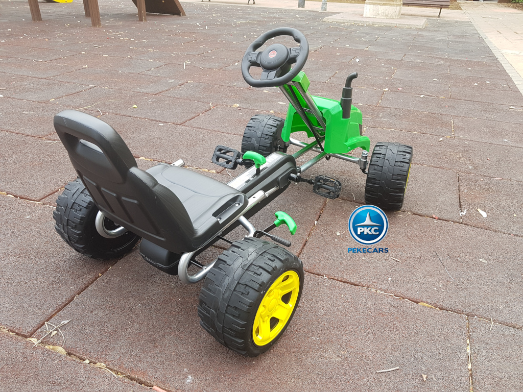 Kart a pedales John deere style