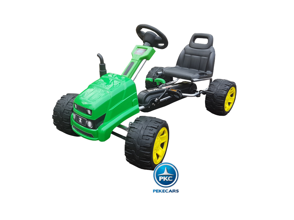 Kart a pedales John deere style