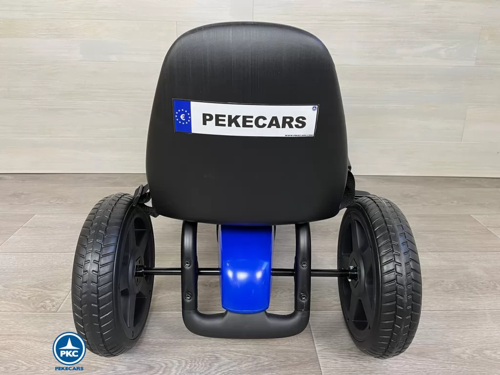 Kart a pedales Mercedes Azul parte trasera