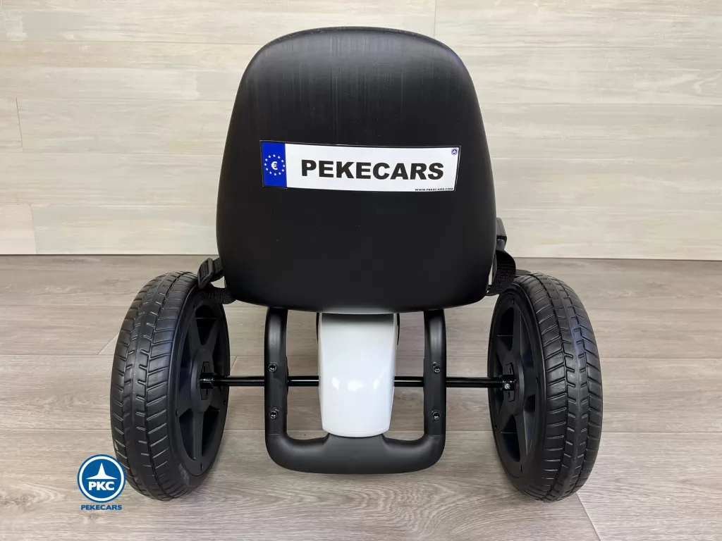 Kart a pedales Mercedes Blanco parte trasera