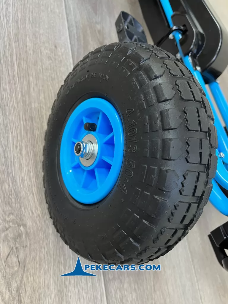 Kart a pedales PERHOUR Azul ruedas neumaticas