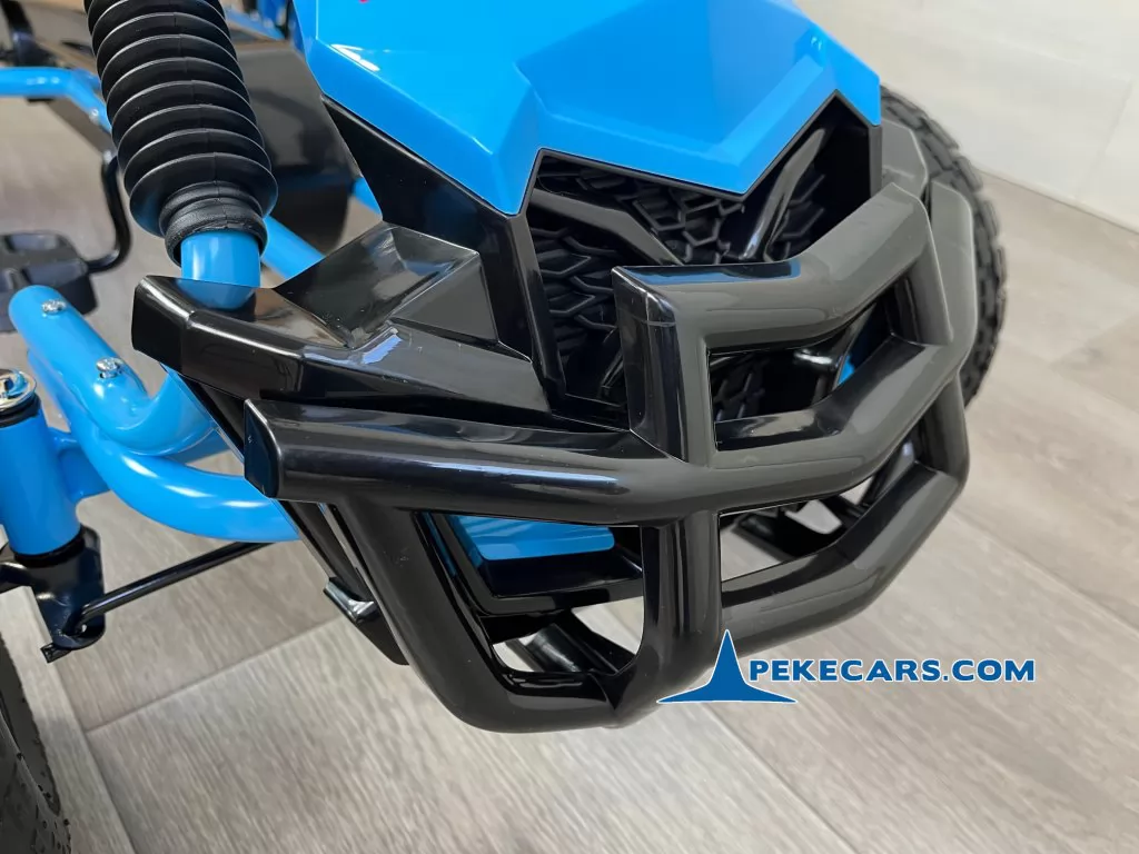 Kart a pedales PERHOUR Azul parachoques