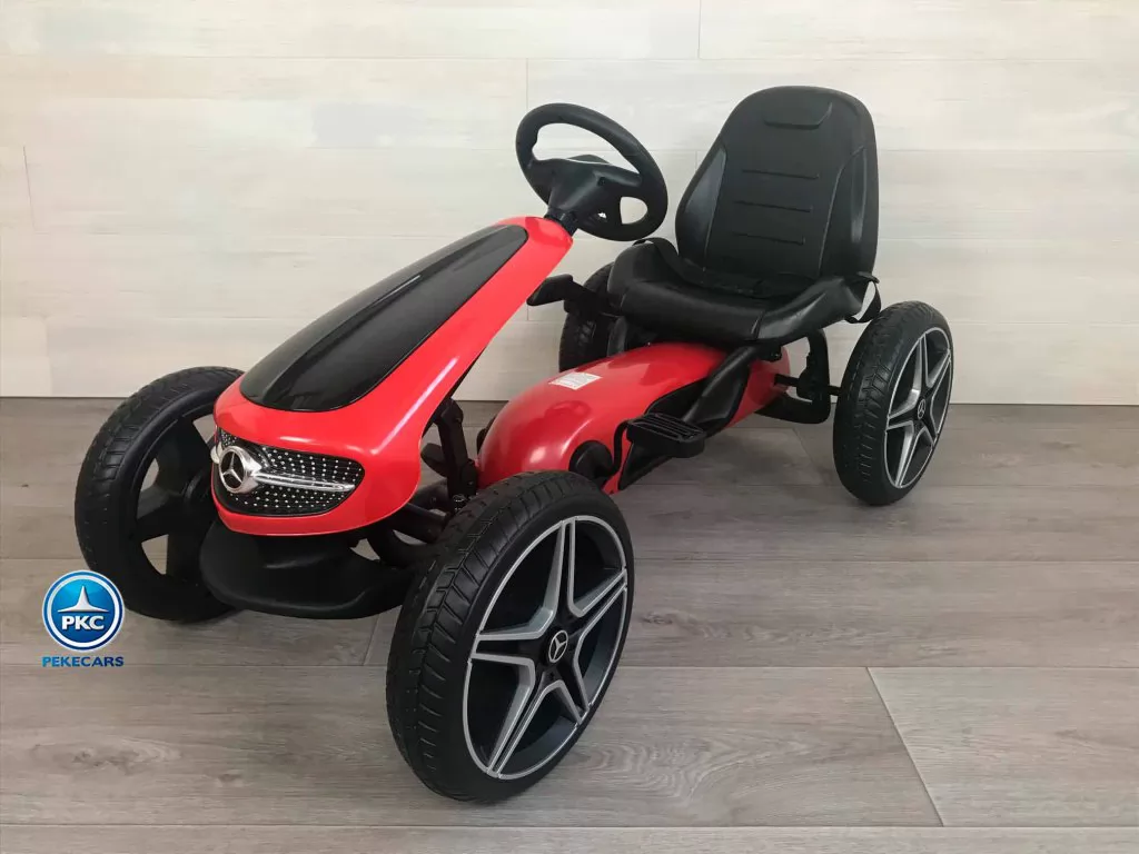 Kart a Pedales MERCEDES BENZ Go-Kart Blanco