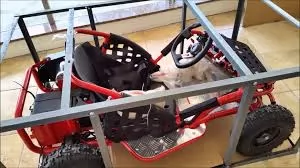 Kart Eléctrico 48V 1000W Rojo