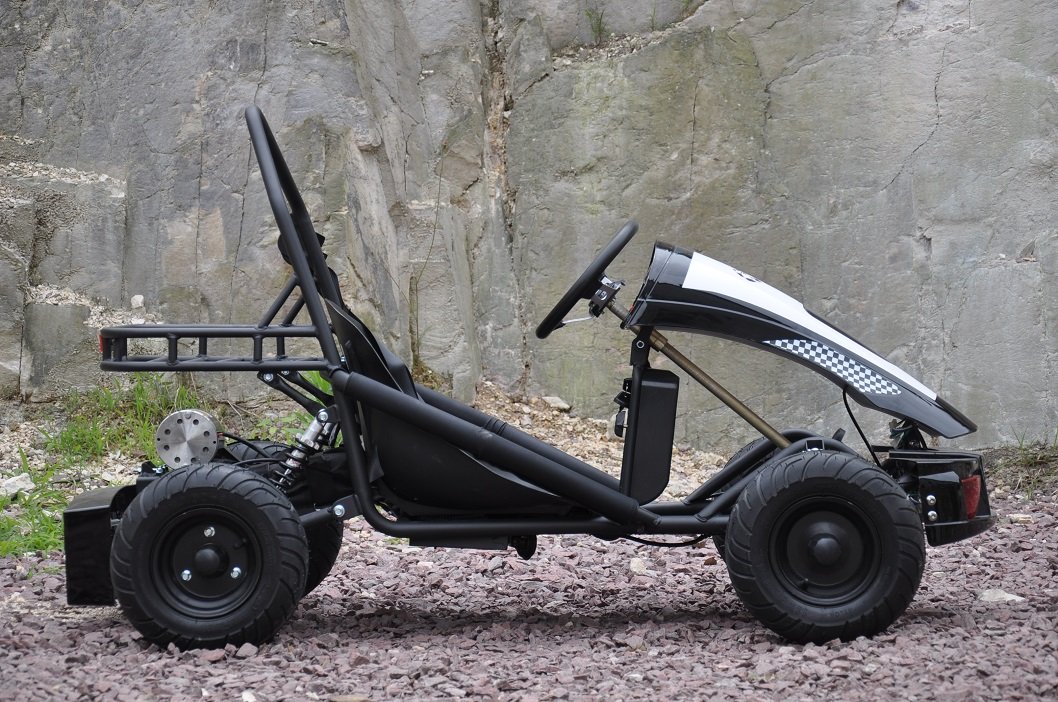 Kart Eléctrico 36V 500W Negro