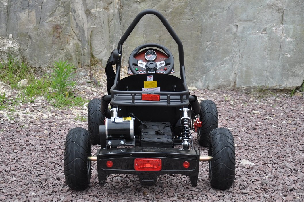 Kart Eléctrico 36V 500W Negro