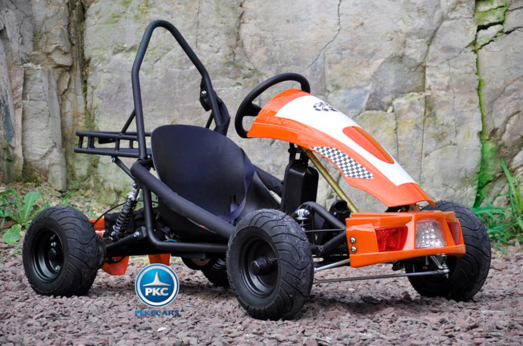 Kart Eléctrico 36V 500W Naranja