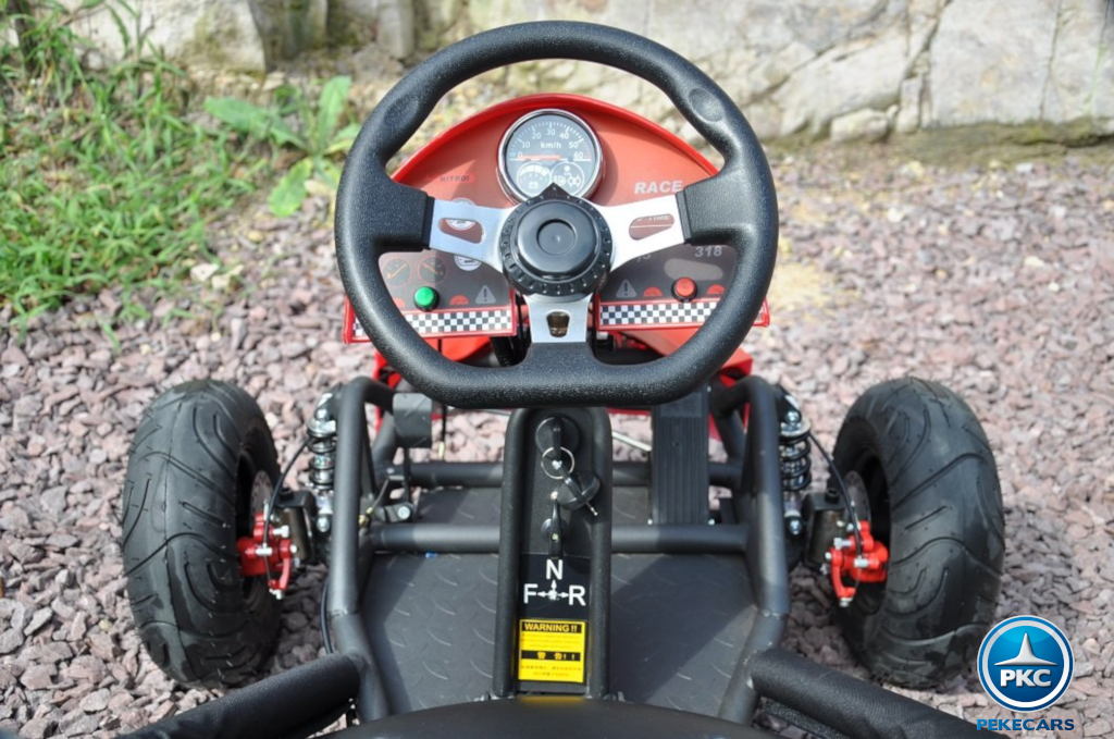 Kart Eléctrico 36V 500W Naranja volante