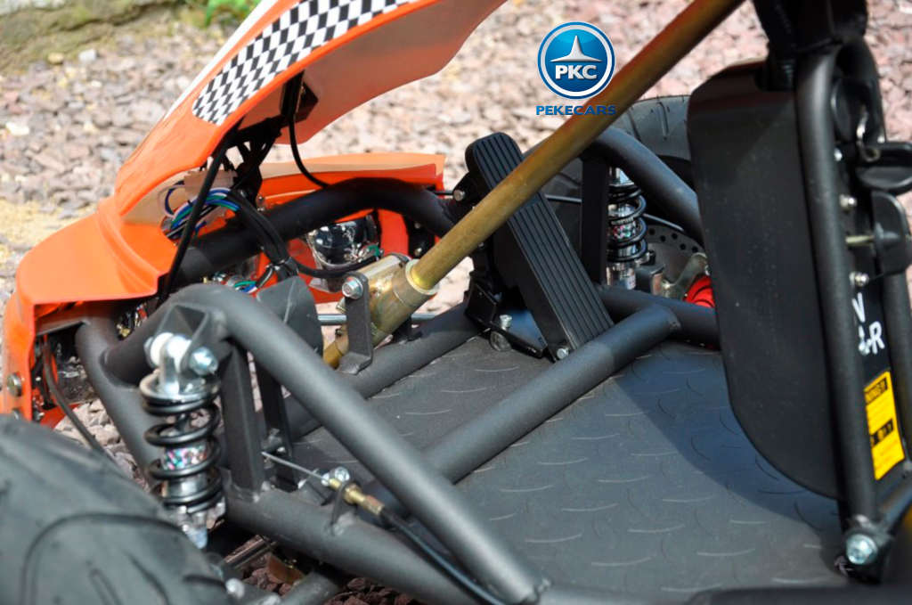 Kart Eléctrico 36V 500W Naranja